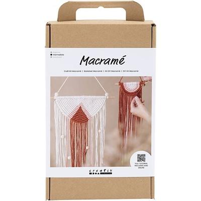 Creativ Company DIY Sets Macramé Kreativ Set Macramé, Wandschmuck, Kreativ Box