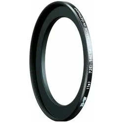 B+W Adapterring (52mm Filteranschluss/ 37mm Objektivanschluss) (52 mm), Objektivfilter Zubehör, Schwarz