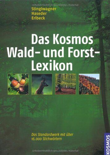 Reinhold Erlbeck - Das Kosmos Wald- und Forstlexikon - Preis vom 06.10.2026 07:26:00 h