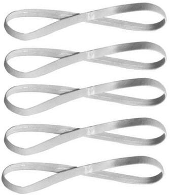 Uplift Picks 5 Pack Non Slip Sports Headbands For Running And Yoga gray (5 Pcs)