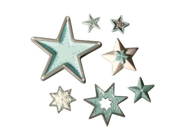 Rayher Giessform Sterne 7 Motive 23 × 18 cm