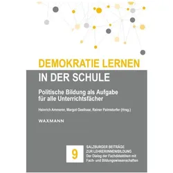 Demokratie lernen in der Schule, Fachbücher von Rainer Palmstorfer, Margot Geelhaar