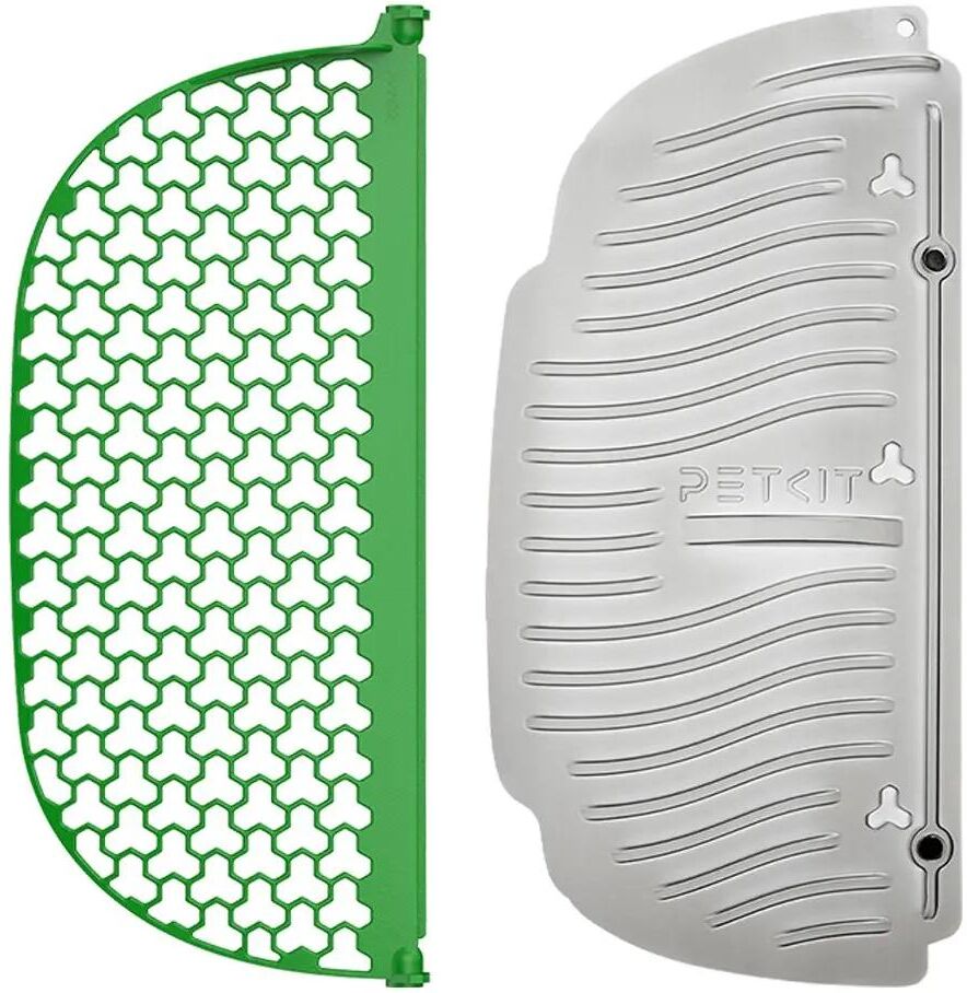 Katzentoilette PETKIT "Magnetischer Reiniger von grobkörniger Katzenstreu", weiss (grün), B:42,2cm H:3,4cm L:20,4cm, Tiertoiletten, Katzentoilette grün B/H/L: 42,2cm x 3,4cm x 20,4cm