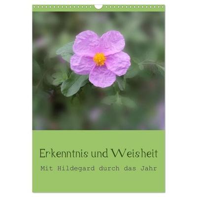 Erkenntnis und Weisheit - Hildegard von Bingen (Wandkalender 2027 DIN A3 hoch), CALVENDO Monatskalender