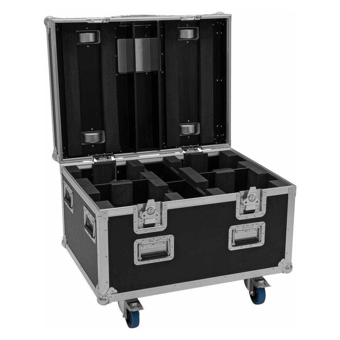 Eurolite Set 4x LED TMH-X4 Moving-Head Wash Zoom + Case (15 W, LED) (20000685)