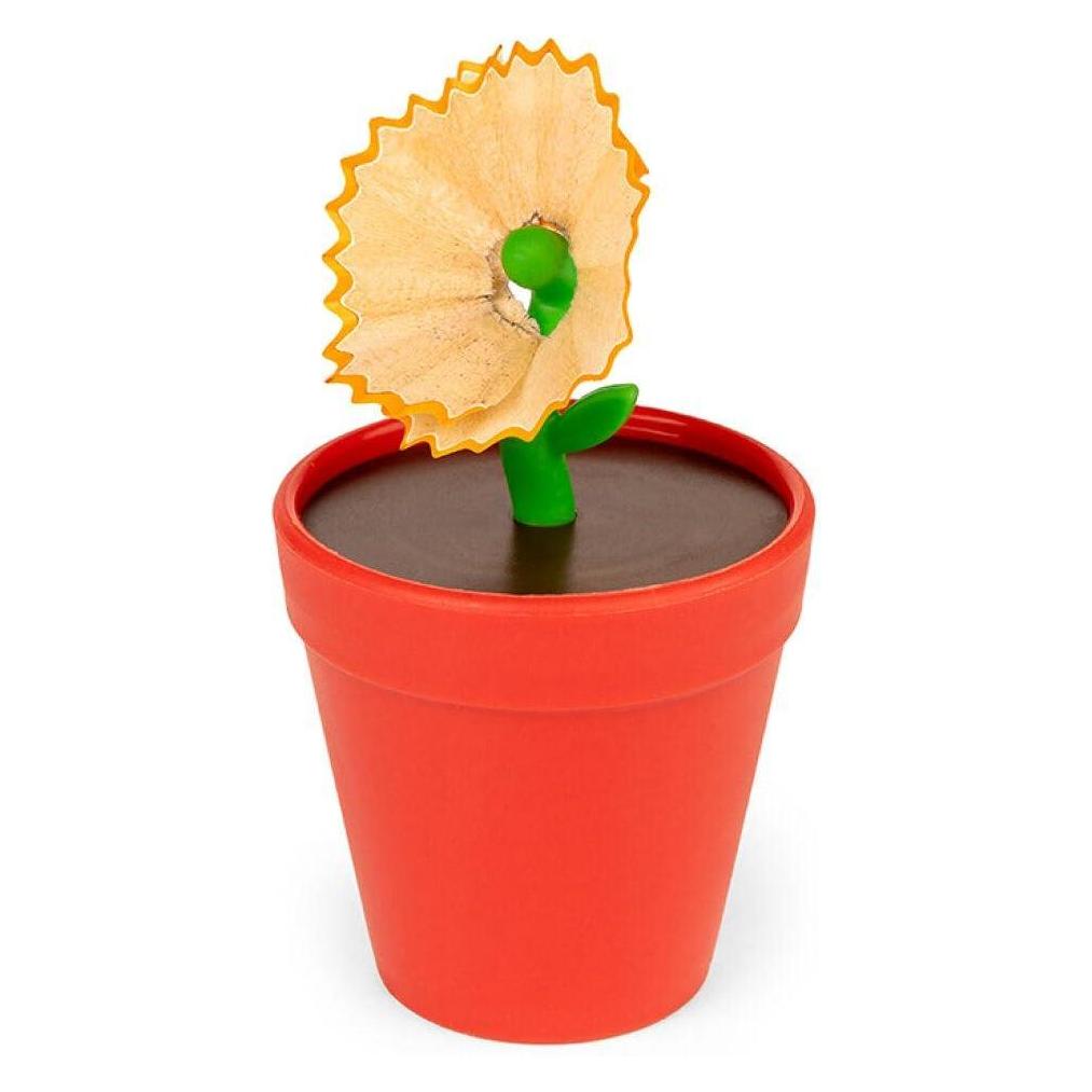 Kikkerland Flower Pot Pencil Sharpener (ST132)