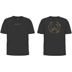 Maloja T-Shirt Winora ArsieroM. | deep black, Gr. M, unisex, by maloja