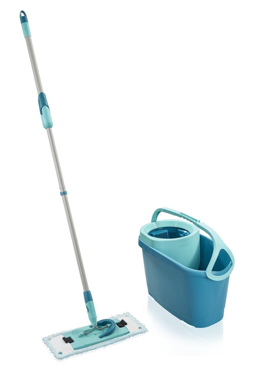 Leifheit Clean Twist M Ergo Vloerwisser met 33 cm rotatiemechanisme en super soft overtrek