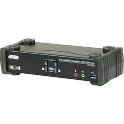 ATEN CS1922M KVM-Umschalter DisplayPort® Tastatur 4096 x 2160 Pixel