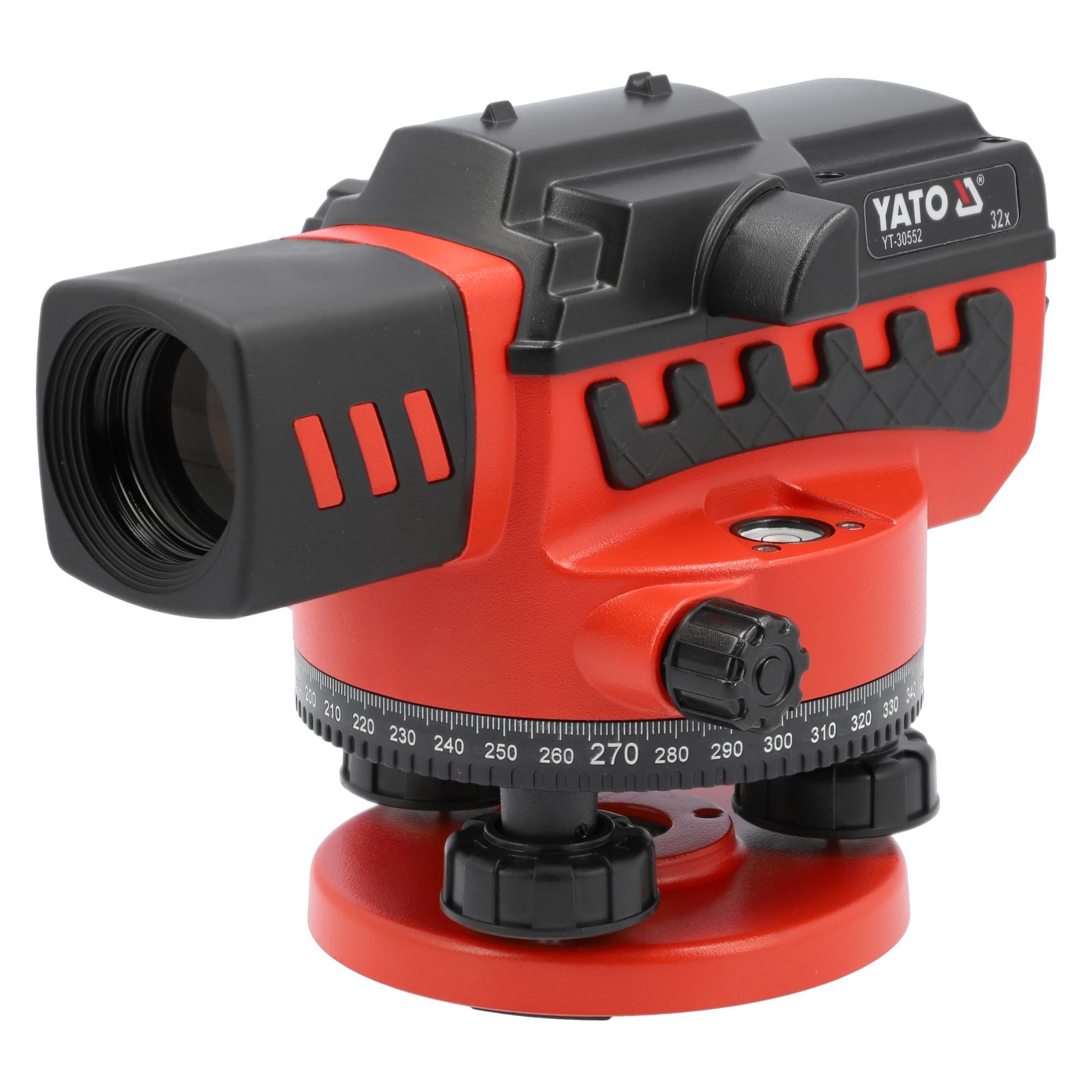 Yato Optisches Nivelliergerät 32-Fach, Arbeitsbereich 100m, IP54 (YT-30552)
