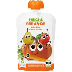 Quetschmus - Apfel, Birne, Karotte & Kürbis