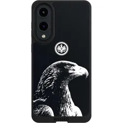 Nivocase Handyhülle für Samsung Galaxy S25 Edge Hülle NIVOpure Case Schwarz Eintracht Frankfurt Offizielles (Samsung Galaxy S25 Edge), Smartphone Hülle, Schwarz