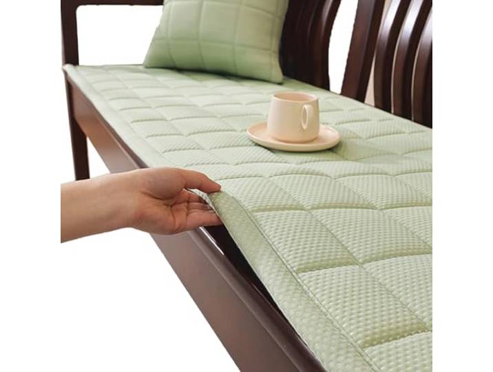 KRXSOBNV Das Sofa, 1 Stück, Haustier-Sofaüberzug for 2-3 Dicke Kissen, haustierfreundlich(Green,80x240cm)