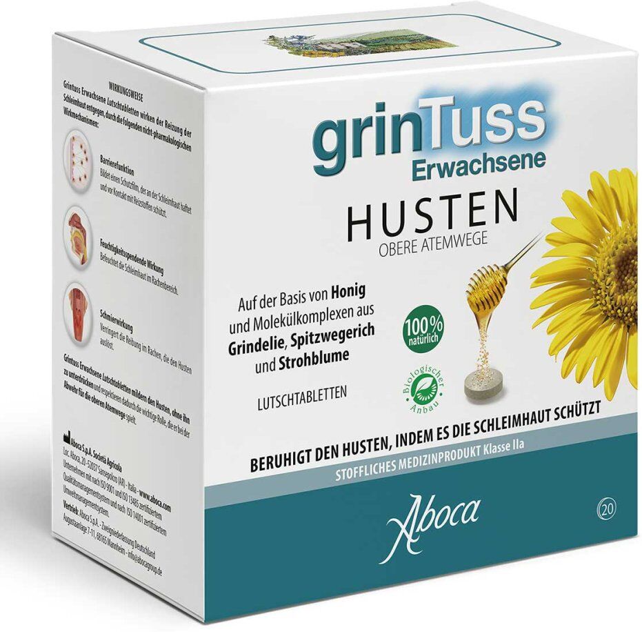 Aboca Grintuss Erwachsene mit Poliresin Tabletten