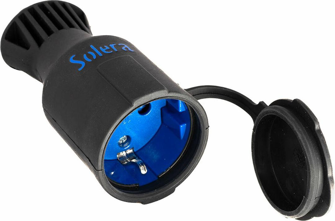 Solera Stopcontact 5707ck, 16A, 250V, met deksel, bipolair
