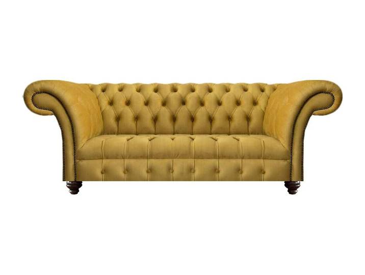 Xlmoebel Chesterfield-Sofa Elegantes Chesterfield-Sofa in hochwertigem Stoff, 3-Sitzer, Hergestellt in Europa