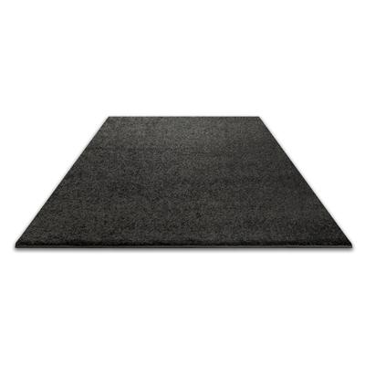 Hochflor-Teppich WECON HOME "Manta", grau (anthrazit), B:140cm H:25mm L:200cm, Polyester, Teppiche, Läufer, Langflor maschinell gewebt, robust, Wohn- & Schlafzimmer, uni