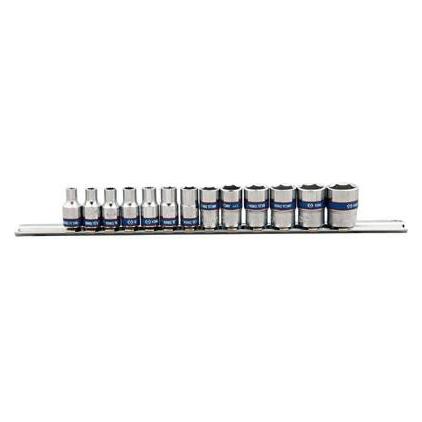 King KOMPLET NASADEK 1/4" 13cz. 4-14mm (1/4") (2513MR)