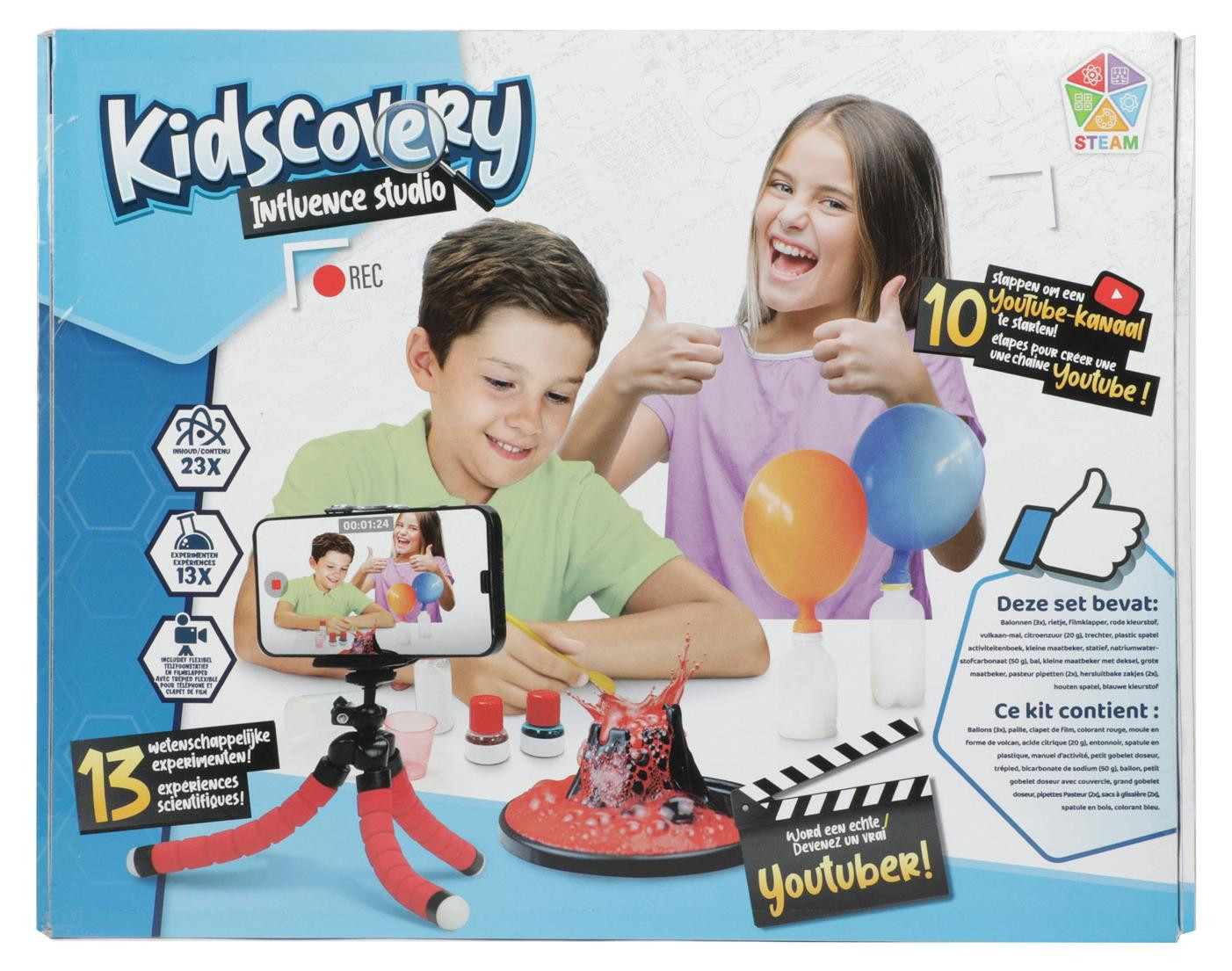 Kidscovery Experiment: Influencerstudio XL