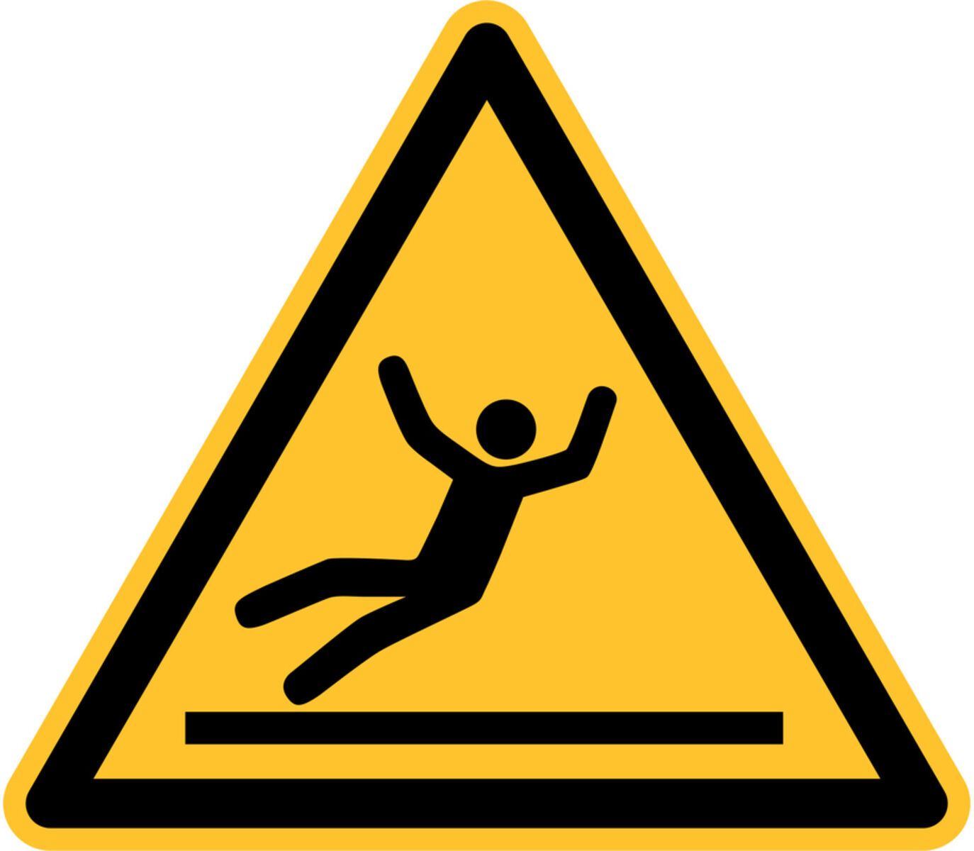 Eichner Warnschild Rutschgefahr 20 cm Alu (9225-12084-020)