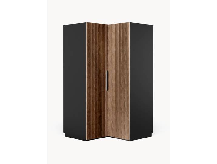 Modularer Eck-Kleiderschrank Simone, 115 cm Breite