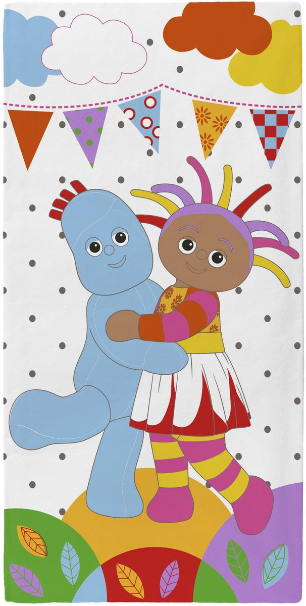 In de droomtuin Love to Smile Strandlaken voor kinderen - Multi - B: 140 cm, D: 70 cm