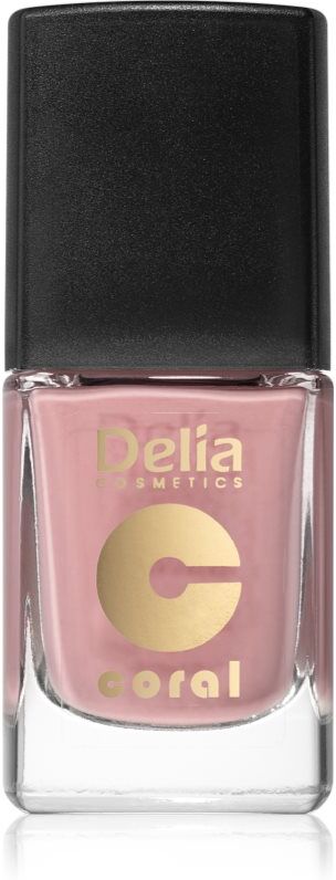 Delia Cosmetics Coral Classic nail polish shade 510 Satin Ribbon 11 ml