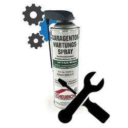 Wartungsspray mit Angebot zu Wartungsarbeiten