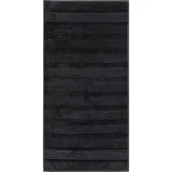 Handtuch NOBLESSE2 UNI (BL 50x100 cm) - schwarz - BL 50x100 cm