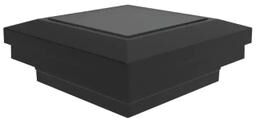 RDI Avalon 2.5 Inch Lighted Post Caps Solar Down Light - Satin Black