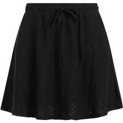 PROTEST Damen Röcke lang Da PRTAlvas skirt, Größe 42 in Schwarz Schwarz