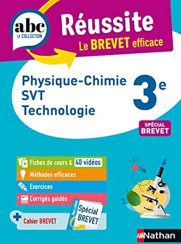 Nicolas Coppens - Physique chimie, SVT, technologie 3e : spécial brevet - Preis vom 13.10.2026 19:28:25 h