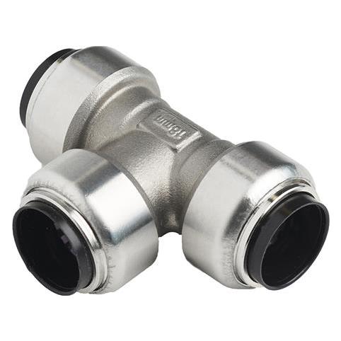 Roth tee rustfri stål 15 mm (17046603.015)