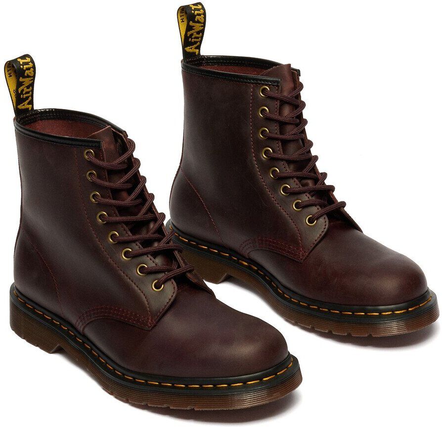 DR. MARTENS Boots 1460 en cuir Crazy Horse
