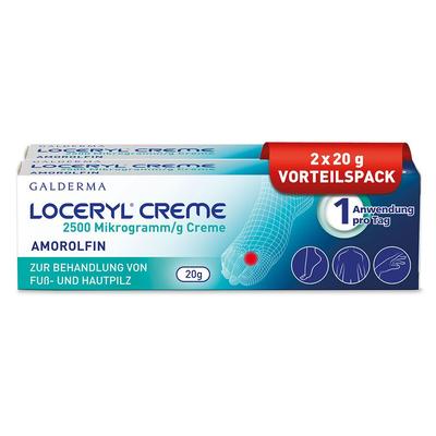 Loceryl Creme Doppelpack 2x20 g