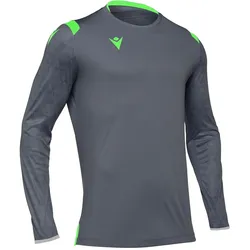Macron, Herren, Sportshirt, aquarius (3XL), Grün, Grau