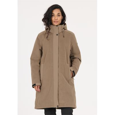 Outdoorjacke WHISTLER "Hollow", Damen, Gr. 38, braun, 100% Polyester, unifarben, normal, ohne Ausschnitt, Jacken Outdoorjacke, mit Bionic Finish DWR-Ausrüstung