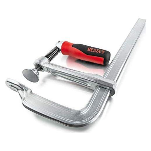 Bessey Ganzstahl-Schraubzwinge mit Klappgriff GZ50-12KG 500/120 (500 mm) (GZ50-12KG)