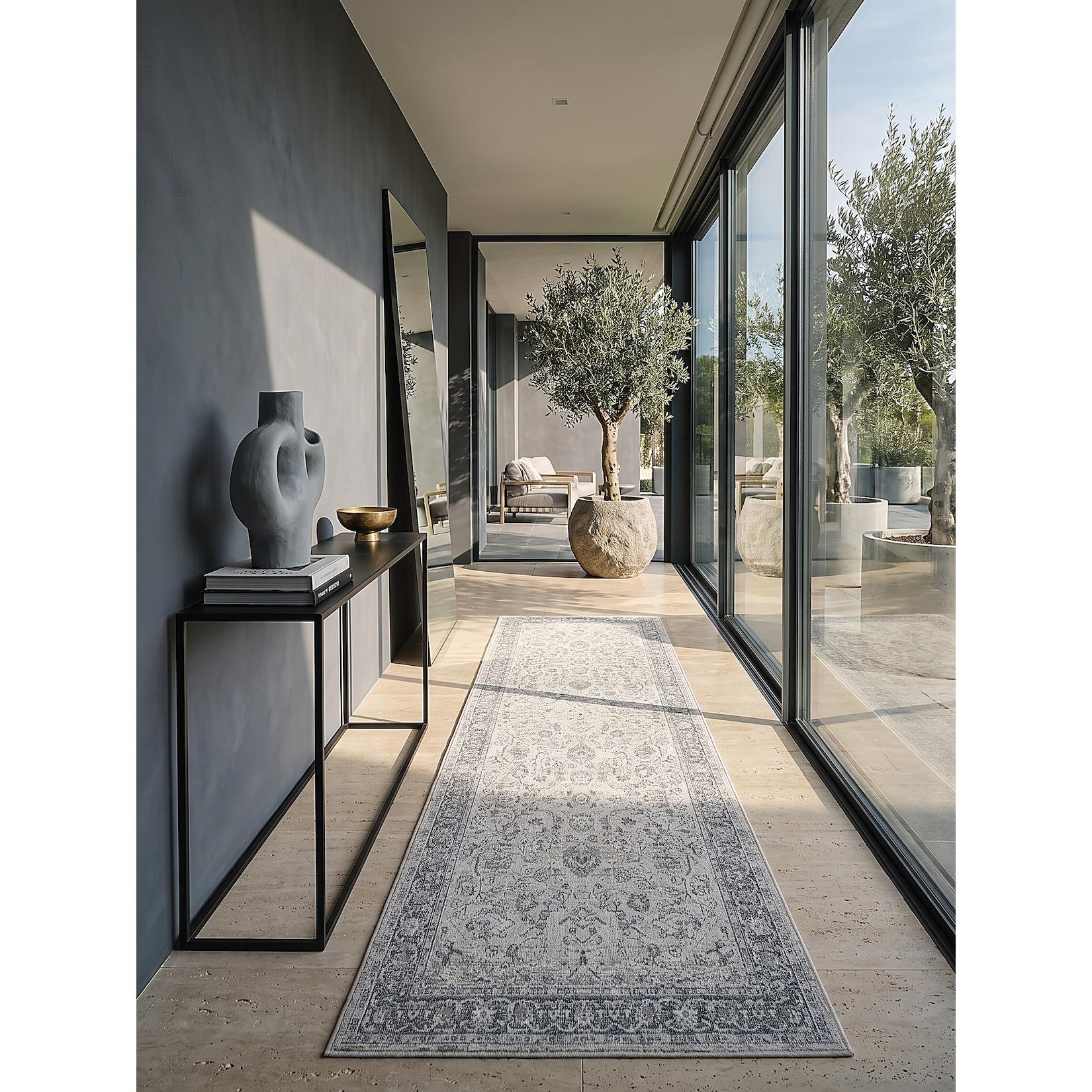 Outdoor-Läufer Niederflor Beige 80x150 cm - LIMMAT Kadima Design