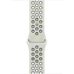 Apple Watch 46mm Essential White Nike Sportarmband - S/M