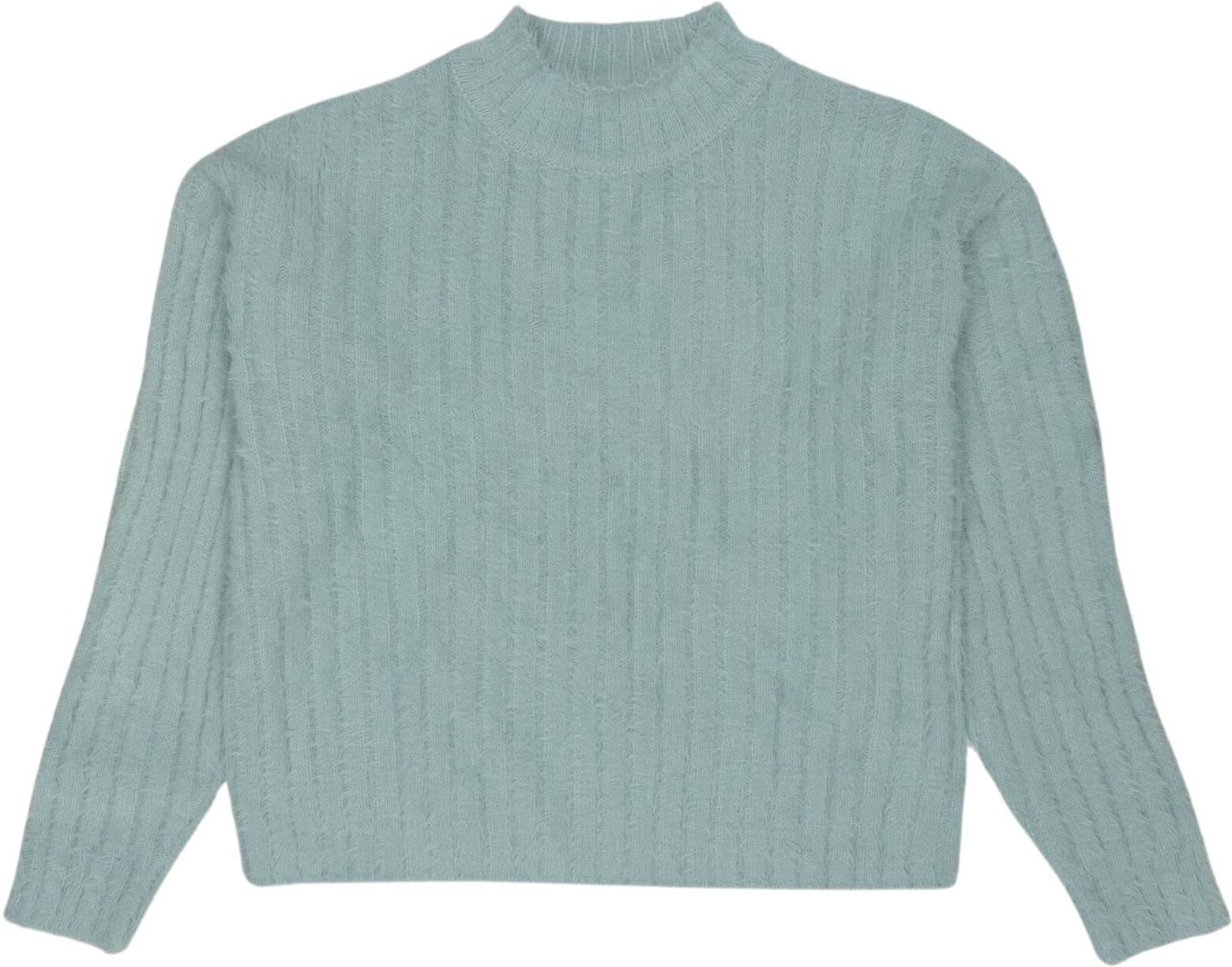Next Mädchen Pullover, Hellgrün, Gr. EU 134, Synthetik - Second Hand
