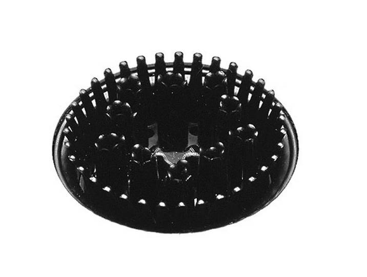 Radius Design - Feet-Back I Ersatzbürsten-Set, schwarz
