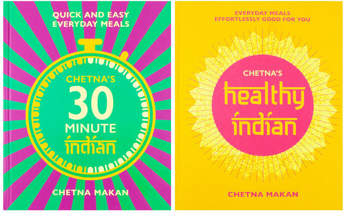 Mitchell Beazley Chetna Makan Collection 2 Books Set (Chetna's Healthy Indian, Chetna's 30-minute Indian)