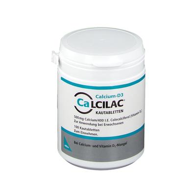 Calcilac Kautabletten 500 mg/400 I.e. 100 St