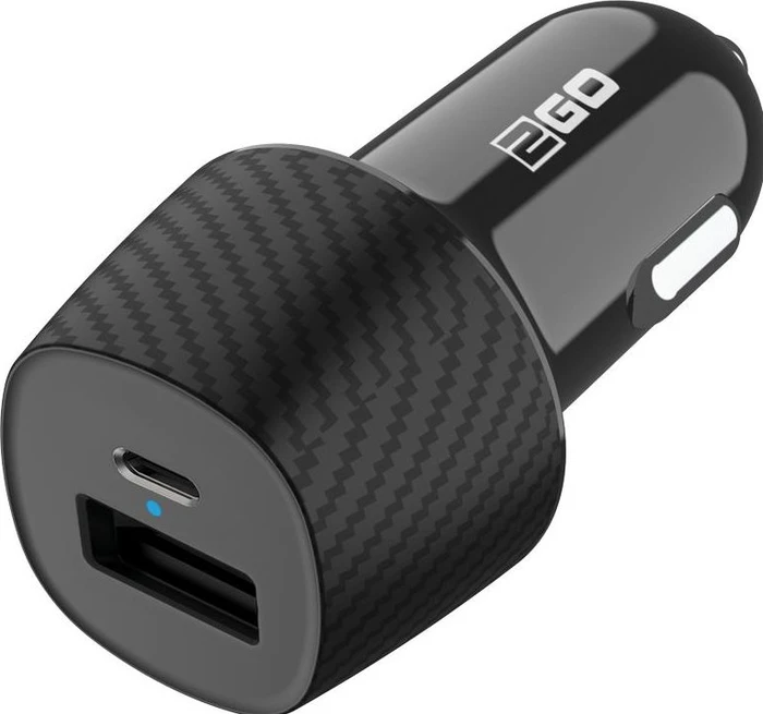 2GO KFZ-Ladegerät 20W USB-C inkl. Kabel
