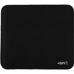 4x Onit Mausmatte Standard Schwarz, Mausmatte, Schwarz
