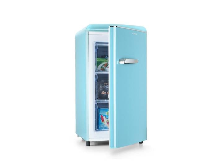 Klarstein Gefrierschrank 10045802, 90.5 cm hoch, 48 cm breit, Tiefkühlschrank freistehend Gefriertruhe Gefrierschrank groß Kühltruhe