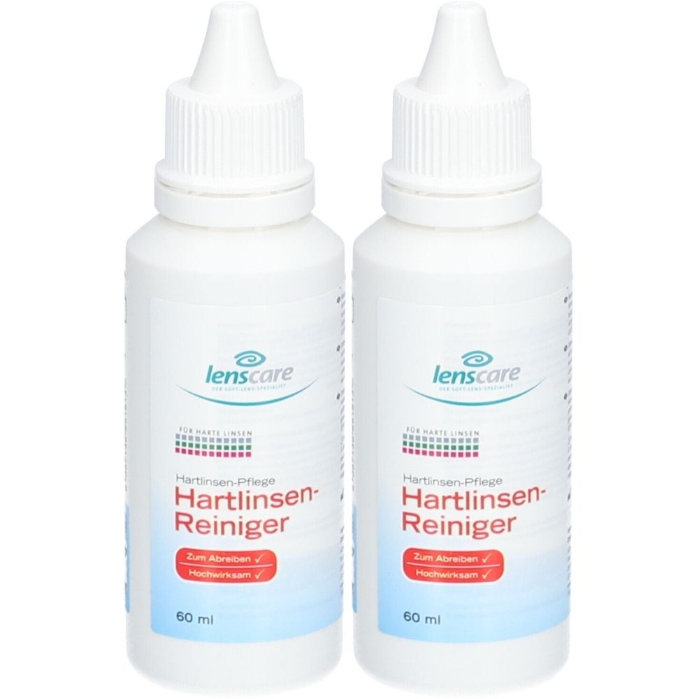 Lenscare Hartlinsenreinige x2 2x60 ml Lösung