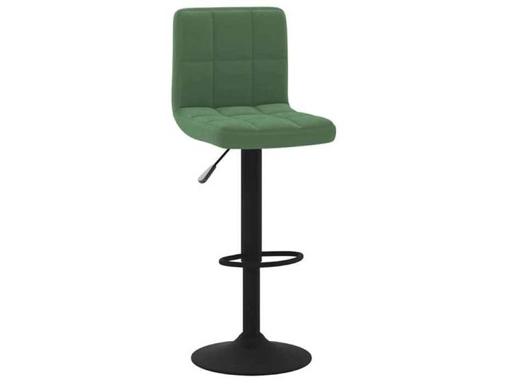 1 pc Tabouret îlot cuisine - - CHIC - Tabouret de bar - Vert foncé Velours 7.5 kg[505048]