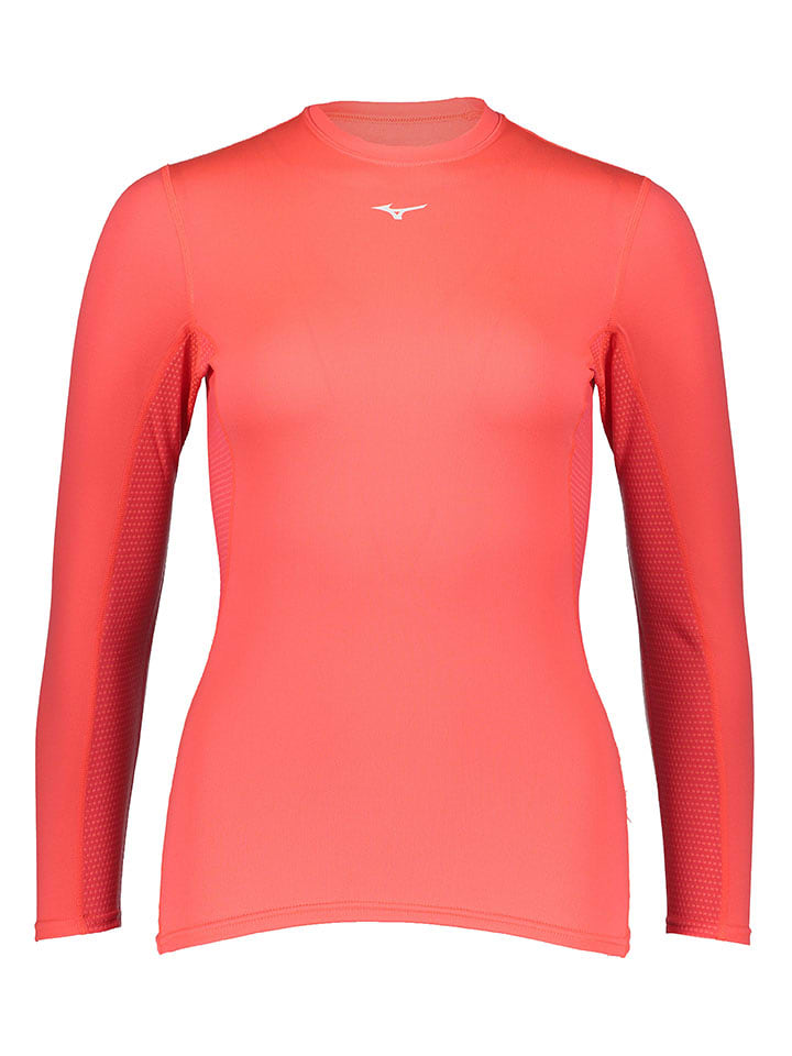 Mizuno Funktionsunterhemd "Mid Weight Crew" in Orange - M